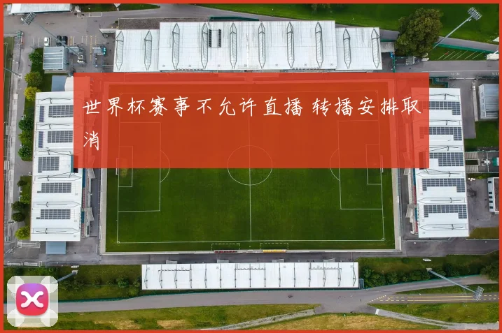 世界杯赛事不允许直播 转播安排取消